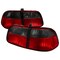 Spec-D Tuning Honda Civic 4Dr Tail Lights - Red With Smoked Lens 99-00 LT-CV994RG-RS - alternate 1